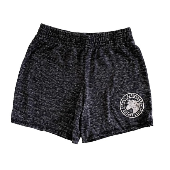 Authentic American Heritage Dark Gray Cut-off Style Athletic Shorts Girls 16 - Picture 1 of 10